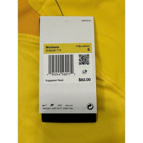 NWT Nike Women’s Dri-Fit Long Sleeve Gardien IV Goalkeeper Soccer Jersey Sz S - Picture 6 of 8